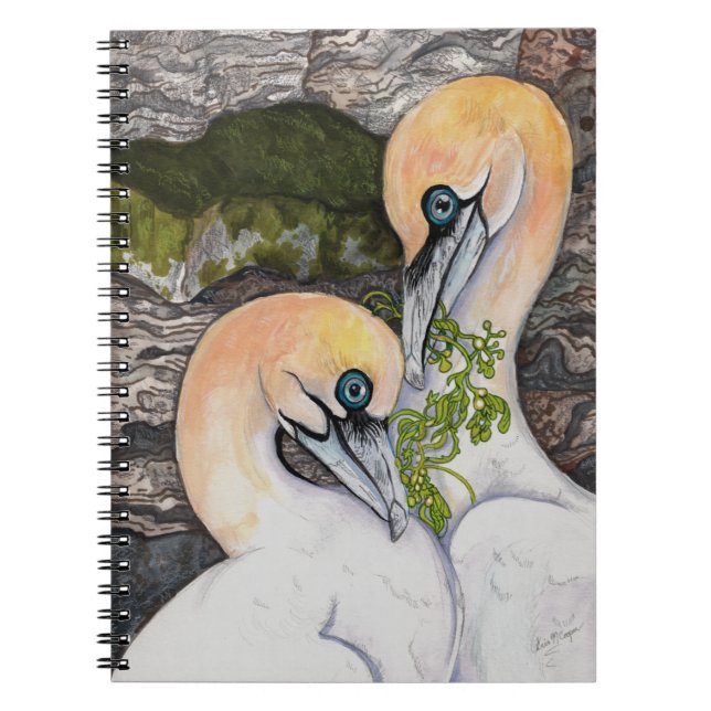 Northern Gannet Birding Notebook (Front)