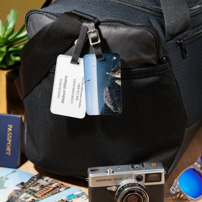 Northern Gannets Luggage Tag (Front & Back)