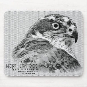 Northern Goshawk Mouse Pad