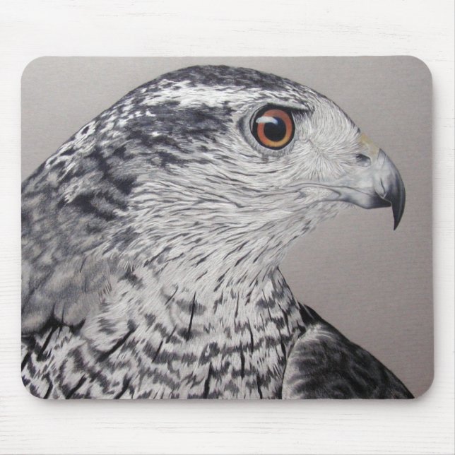 Northern Goshawk Mouse Pad (Front)