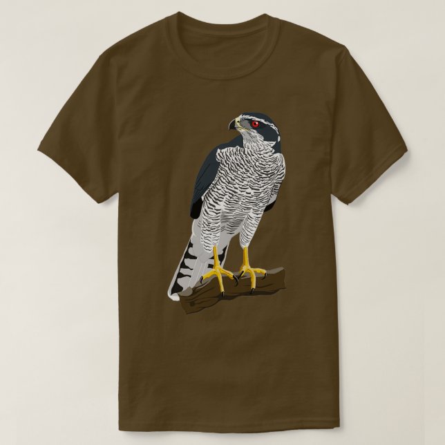Northern Goshawk  T-Shirt (Design Front)