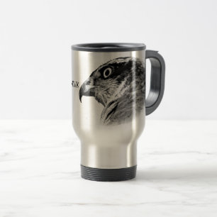 Northern Goshawk Travel Mug