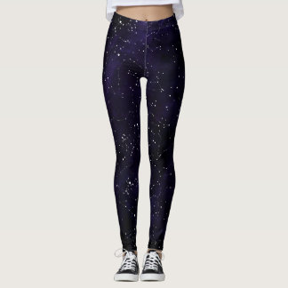 Northern Hemisphere Constellations Leggings