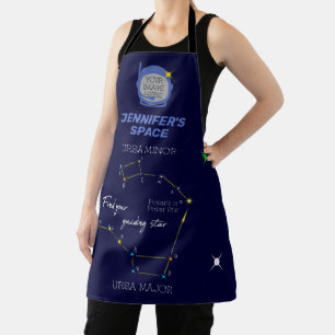 Northern Hemisphere Finding Polaris Star Apron