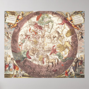 Northern  Hemisphere, from 'The Celestial Poster