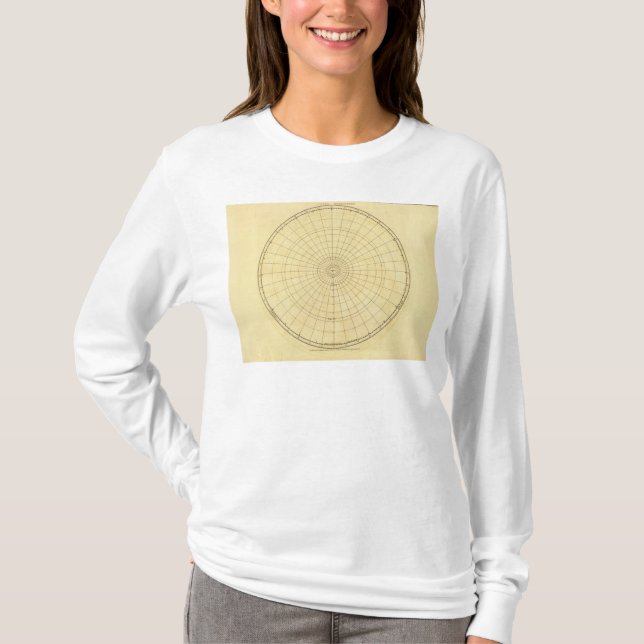 Northern Hemisphere Outline T-Shirt (Front)