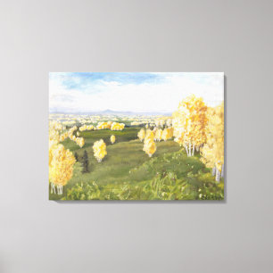Northern Hills of Aspen: Canvas Print Uncropped
