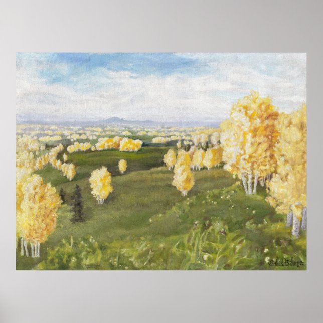 Northern Hills of Aspen: Print (Front)