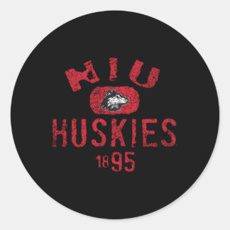 Northern Illinois Huskies 1895 Classic Round Sticker