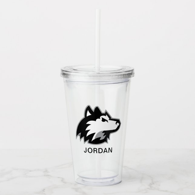 Northern Illinois Huskies Acrylic Tumbler (Front)