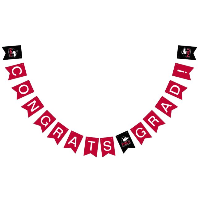 Northern Illinois Huskies | Graduation Bunting (All)