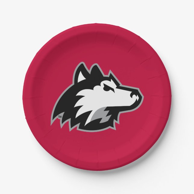 Northern Illinois Huskies Paper Plate (Front)