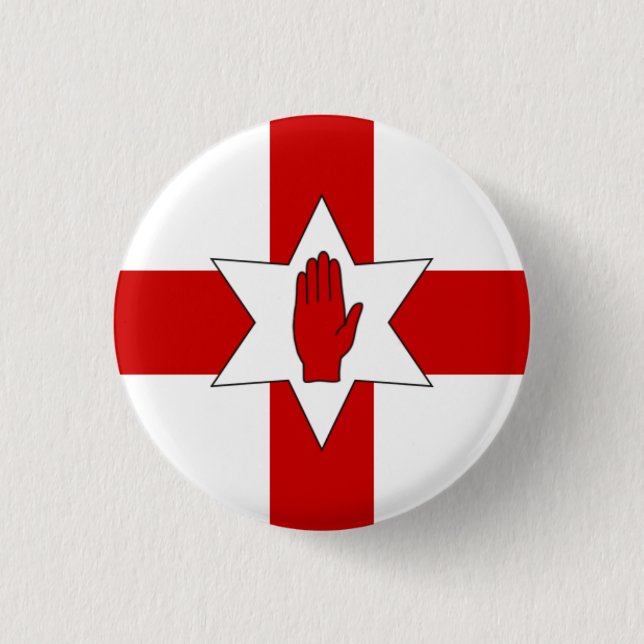 Northern Ireland Badge - Star & Hand on Cross (Front)