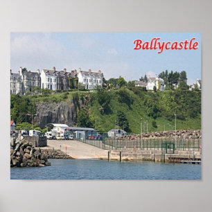 Northern Ireland - Ballycastle - Poster