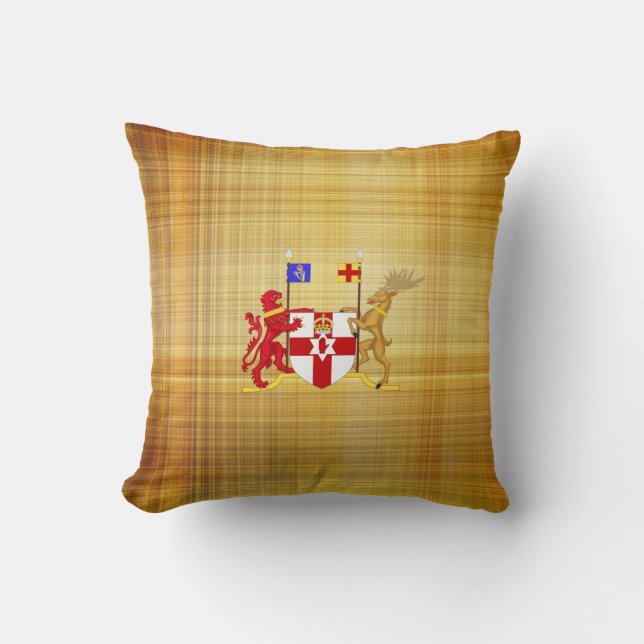 Northern Ireland COA Accent Pillow (Front)