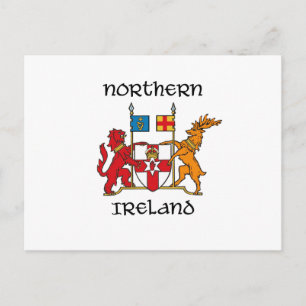 Northern Ireland - coat of arms/symbol/emblem Postcard