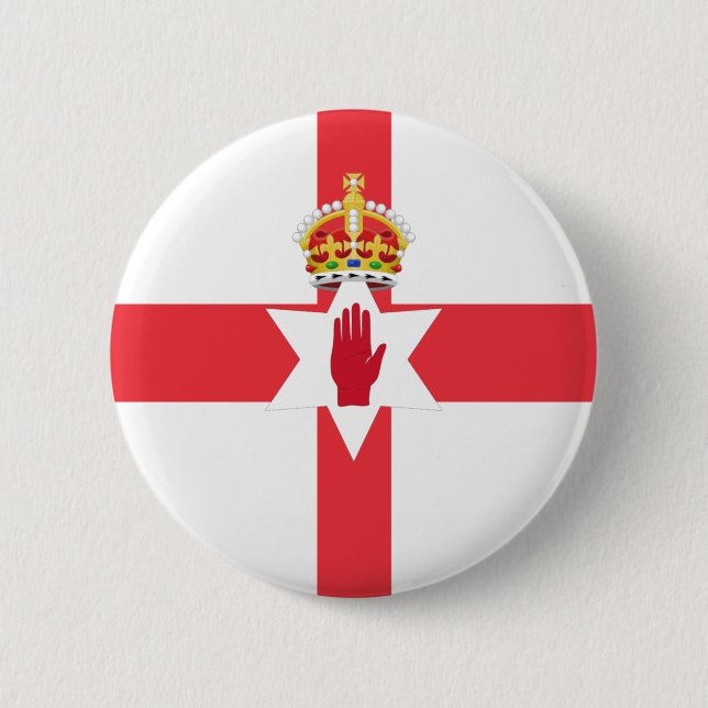 Northern Ireland flag Button (Front)