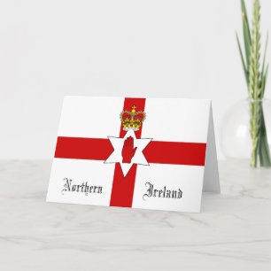 Northern Ireland Flag Greeting Card
