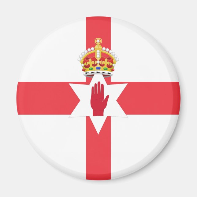 Northern Ireland flag Magnet (Front)