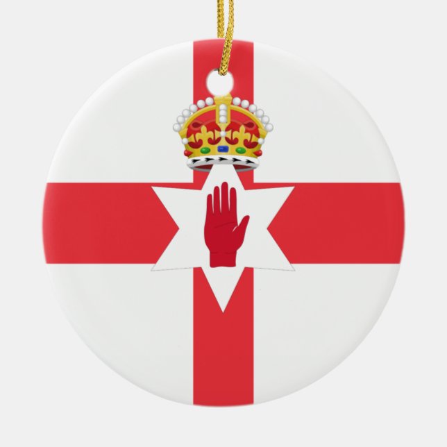 Northern Ireland flag Ornament (Front)