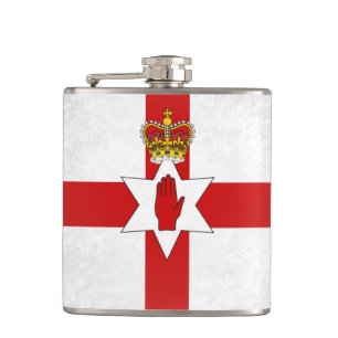 Northern Ireland Hip Flask