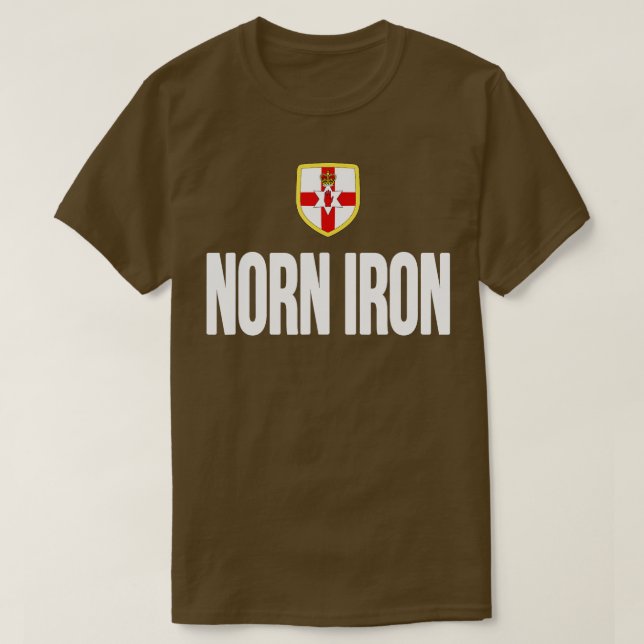 Northern Ireland  Irish Souvenir Norn Iron Gift  T-Shirt (Design Front)