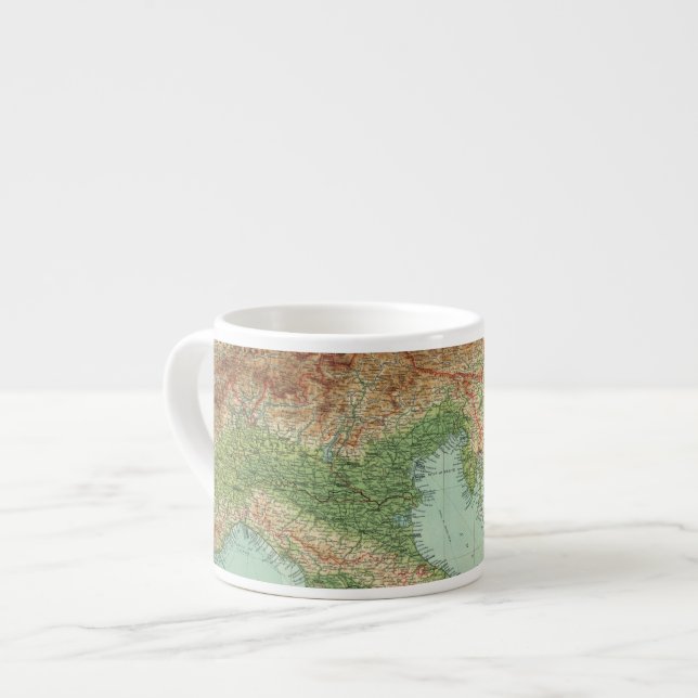 Northern Italy, Austria, &c Espresso Cup (Front Left)