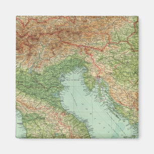 Northern Italy, Austria, &c Magnet