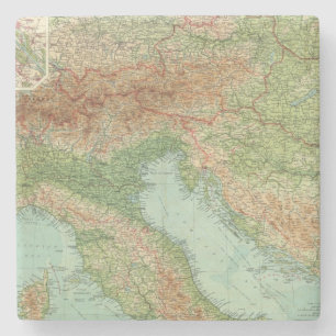 Northern Italy, Austria, &c Stone Coaster