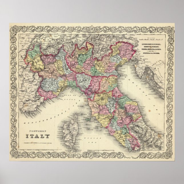 Northern Italy Poster (Front)