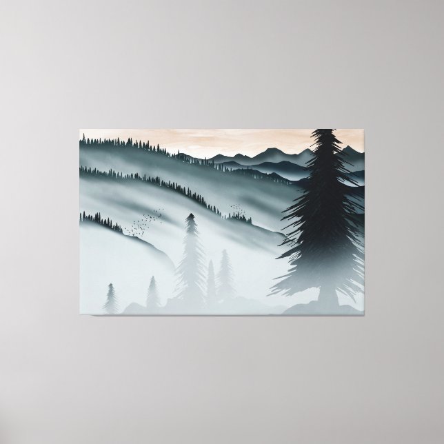 Northern Land Canvas Print (Front)