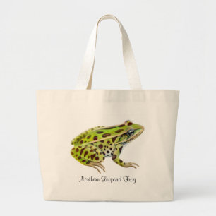 Northern Leopard Frog Tote Bag