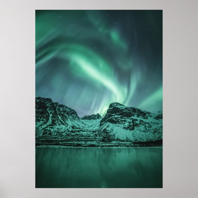 Northern Light in Norway Poster (Front)