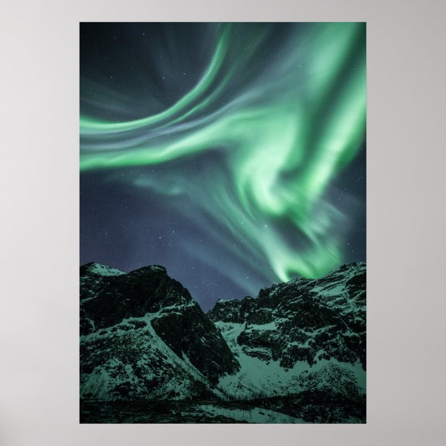 Northern Light in Norway Poster (Front)