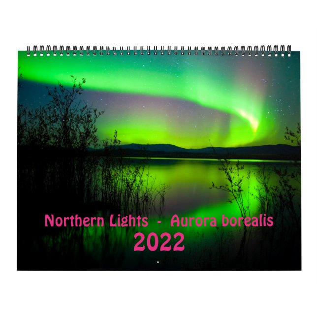 Northern Lights 2022 - Large Calendar (Cover)