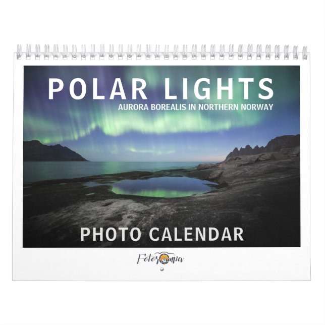 Northern Lights 2026 Calendar (Cover)