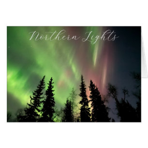 Northern Lights - 5" x 7" Art Card