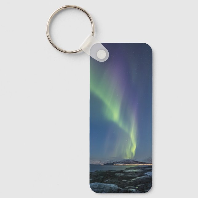 Northern Lights Astro Photo Key Ring (Front)