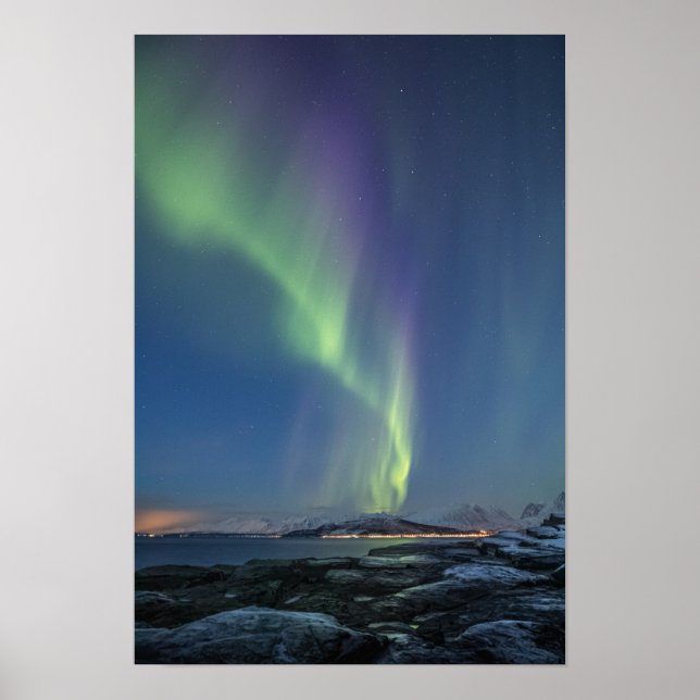 Northern Lights Astro Photo Poster (Front)