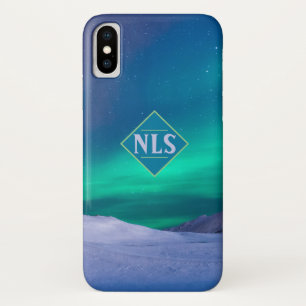 Northern Lights Aurora Borealis and Snow. Case-Mate iPhone Case