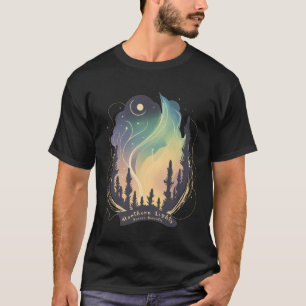 Northern Lights Aurora Borealis Beautiful and T-Shirt
