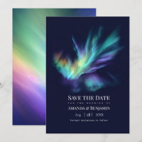 Northern Lights Aurora Borealis Celestial Wedding
