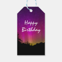 Northern Lights Aurora Borealis Happy Birthday