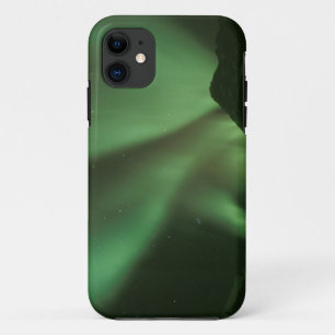 Northern lights, Aurora borealis on foothills of iPhone 11 Case