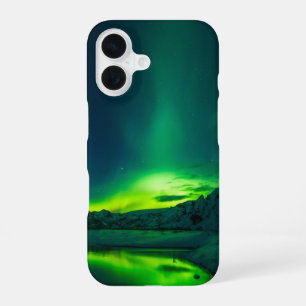 Northern Lights Aurora Borealis Photo. iPhone 16 Case