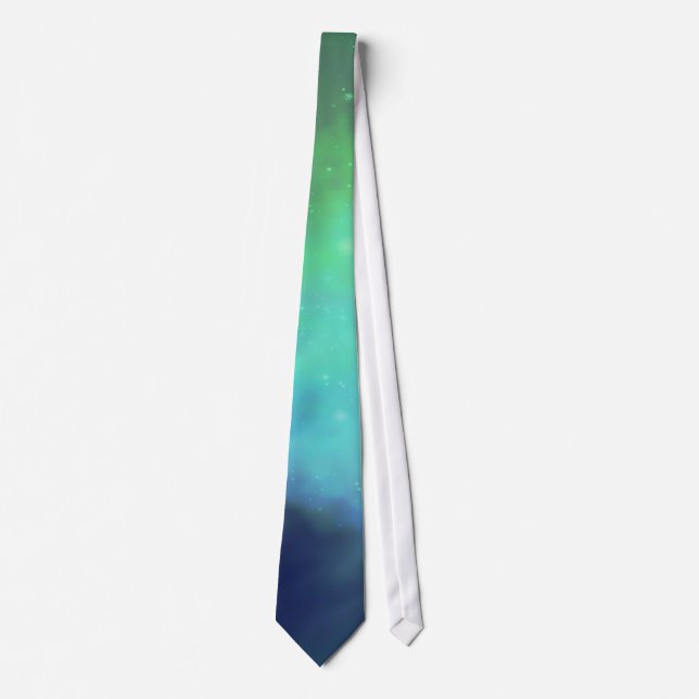 Northern Lights / Aurora Borealis Tie (Front)