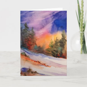 Northern Lights Card