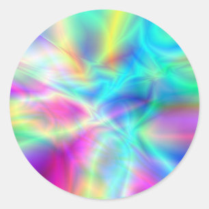 Northern Lights Classic Round Sticker