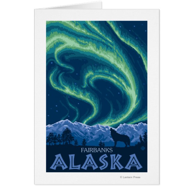 Northern Lights - Fairbanks, Alaska (Front)