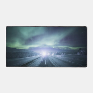 Northern Lights Finland Desk Mat